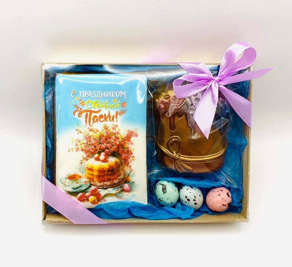  Набор Пасхальный №1 Пряник-Открытка+Кулич, 130г     в Воронеже