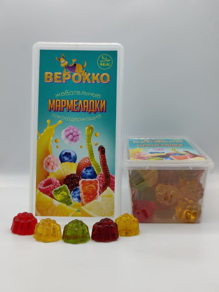 Жевательный мармелад Фруктово-Ягодный микс, 250г      в Воронеже