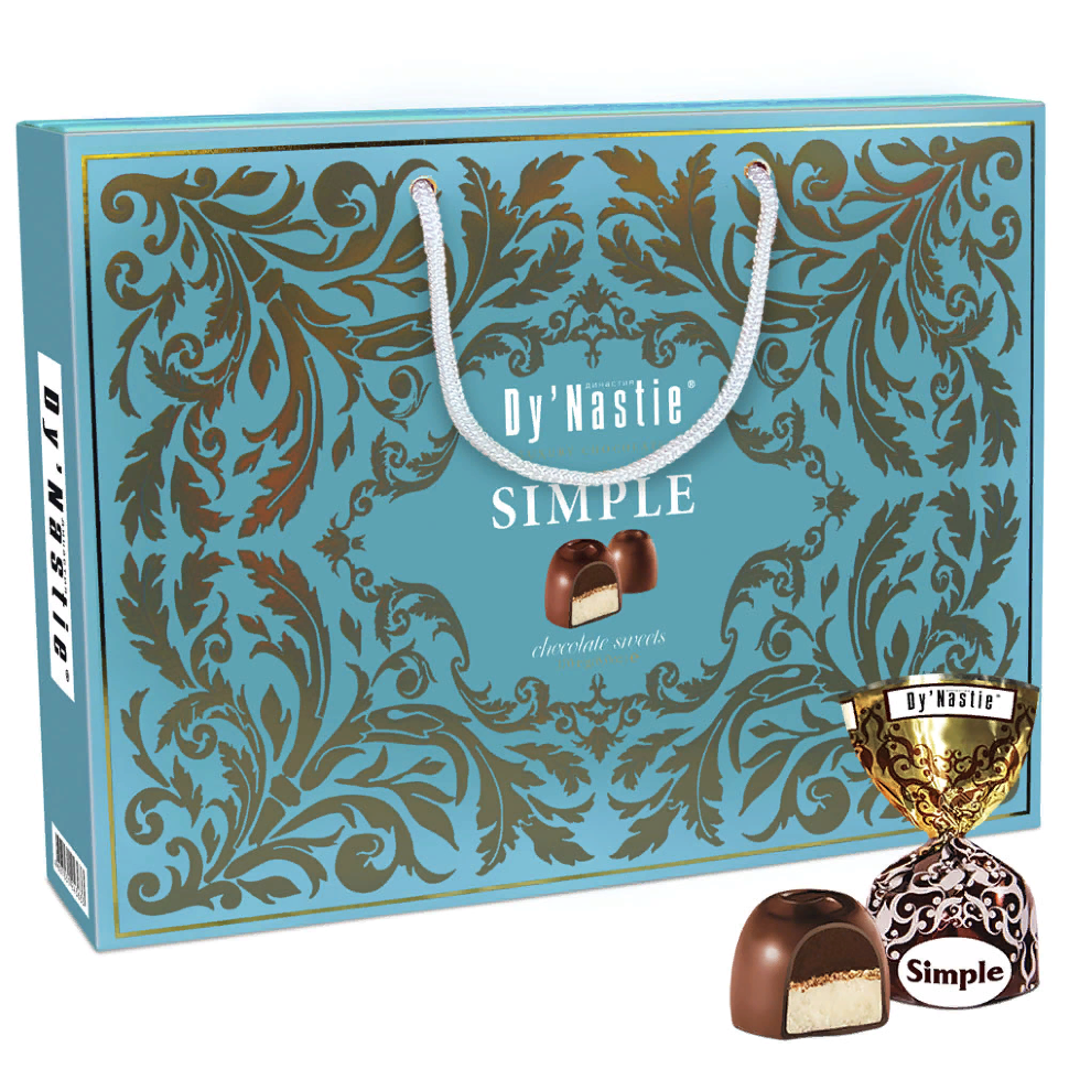 Династия Сумка 170г Конфеты "Simple"   в Воронеже