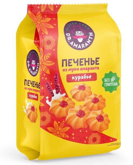  Умные сладости Печенье «Dr.AMARANTH» курабье 200г в Воронеже